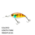 70mm/21g 75mm/22.5g Crankbait Fishing Lures Artificial | SAMAG