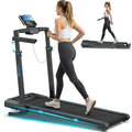 Adjustable Incline 4-in-1 Folding Treadmill, 3.5HP Quiet | SAMAG