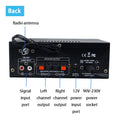 HiFi Digital Amplifier AK45 Bluetooth Amplify MP3 Channel 2.0 Surround Sound Amplifiers Support 90V-240V for Home Car MAX 350W*2