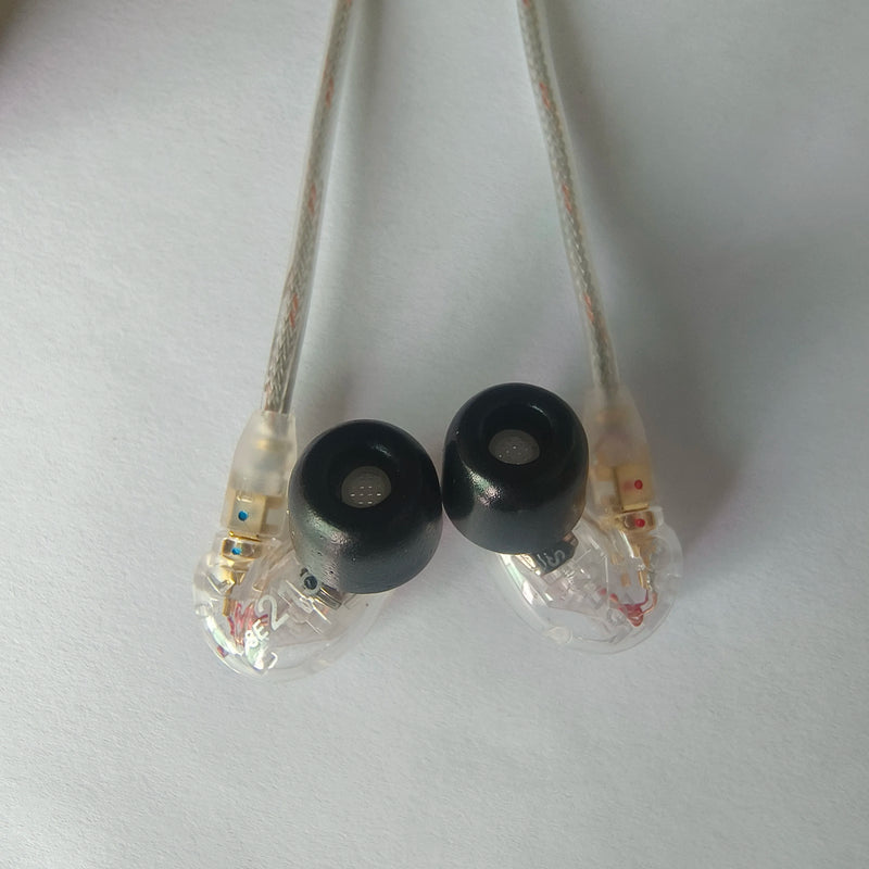 Brand headphone SE215 Earphons Hi-fi Stereo Noise Canceling 3.5MM se215 In ear Earphones Detchabl wire headset with Box VS SE535