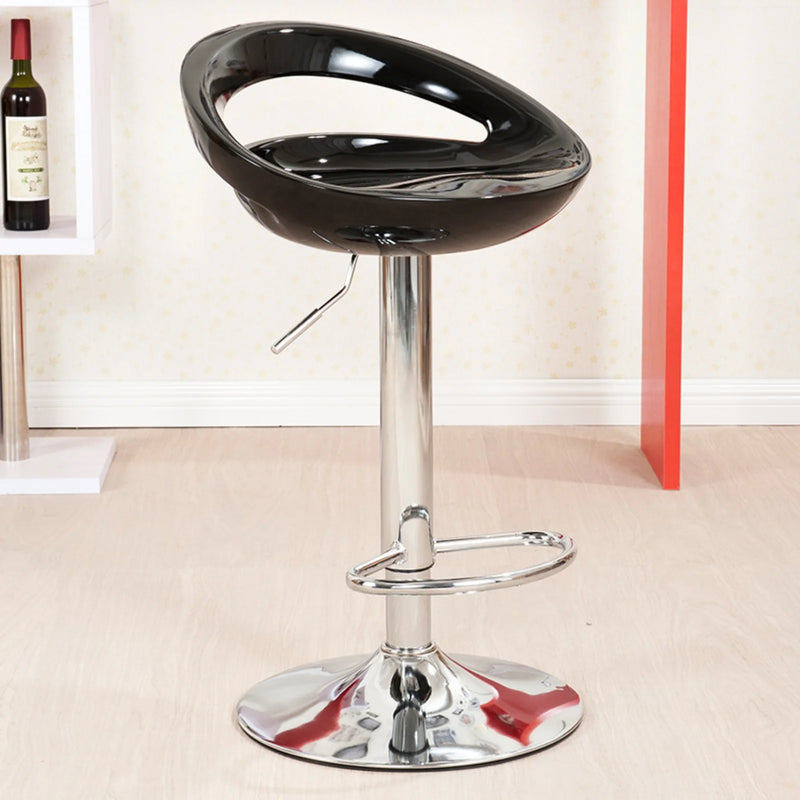 Bar stools set of 2, upholstered bar stool with backrest, height-adjustable , counter stool for kitchen, dining room