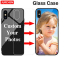 Custom Photo Cases For iPhone 17 16 15 14 13 12 11 Pro 17Pro Max Air Mini Plus Silicone Transparent Leather Glass Plastic Cover