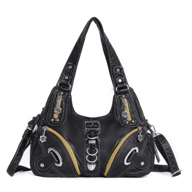 Vintage Women Handbags Shoulder Bag Top-handle Handbag Fashion Vintage Dumpling Pack Shoulder Bag Tote Bag Hobos Large Purse