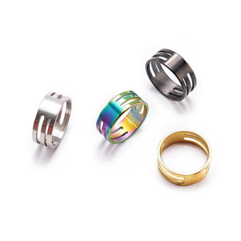 17/18/19mm Stainless Steel Jump Rings Opening Tools Finger Opener For DIY Jewelry Making Materials - Visuel 3 | SAMAG