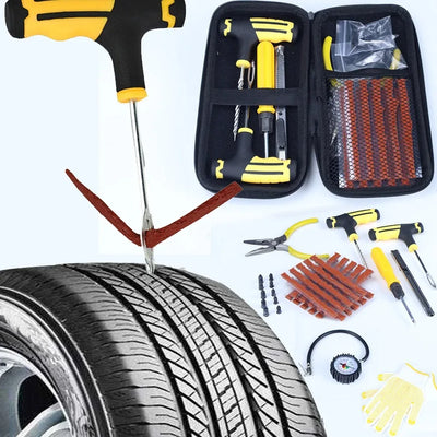 Motorcycle Tire Repair Kit Tyre Puncture Tools Car | SAMAG