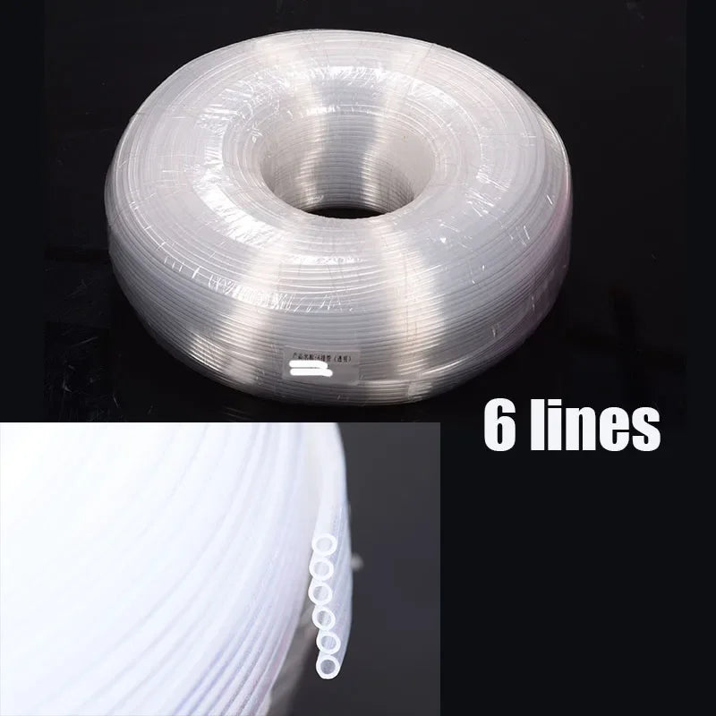 10 Meter Universal CISS Ink Tube DIY Kit Tank Line for Epson Canon HP Brother Printer Pipeline 4 Lines 6 Lines 8 Lines