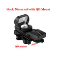 Hot 20mm Rail Riflescope Hunting Optics Holographic Red Dot Sight Reflex 4 Reticle Scope Collimator Sight