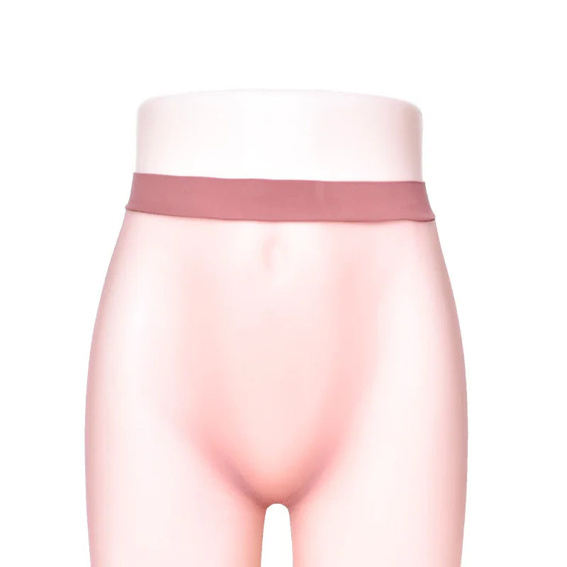 Seamless Women Men Invisible Stockings Transparent Sexy Legging Underwears High Waist Male Thin JJ Sheath Pantyhose Long Johns