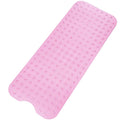 1pc Cartoon Extra Long Bathtub Mat 40x100cm Non Slip Bath Mat for Bathroom Tubs Shower Mats with Suction Cups & Drain Holes