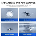 Windshield Car Crack Repair Kit DIY Window Mobile Screen Kit Cure Glue Car Glass Scratch Crack Repair Accessories Clean Neat