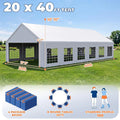 20x40 Party Tent Heavy Duty, Wedding Event Shelters - View 3 | SAMAG