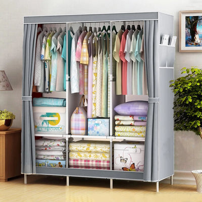 Closet Wardrobe Organizer Storage Rack Portable Clothes | SAMAG