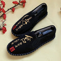 Hanfu Shoes for Women Sneakers Men Ethnic Style Embroidery Chinese style Streetwear Fashion Casual Vintage Old Beijing Shoes