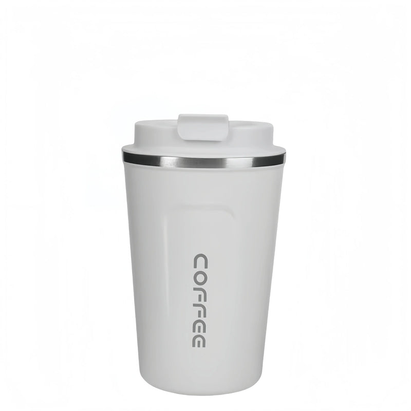 380/510ML Thermo Cafe Coffee Mug Car Thermos Mug Leak_Proof Travel Thermo Cup for Tea Water Coffee Double Stainless Steel
