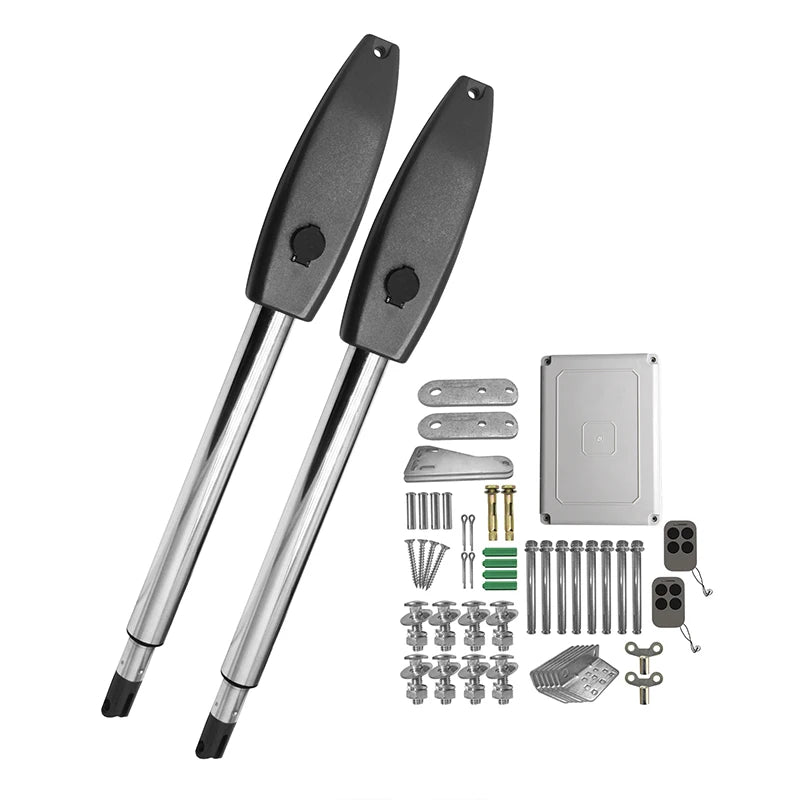 Electric Gates / Electric Swing Gate Opener For 400KG Butterfly Door/Swing Gate Motorcycle With Remote Control Full Kit Optional