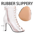 2024 New Sexy Women Black Thin High Heels Party Stilettos Jazz Dance Ladies Shoes Latin Dancing Street Sexy Stiletto