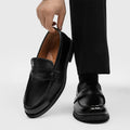 Handmade Casual Shoes Hot-selling Slip-on Flats Leather Mens Dress Loafers Luxury Comfy Moccasins Male Walking Business Shoes