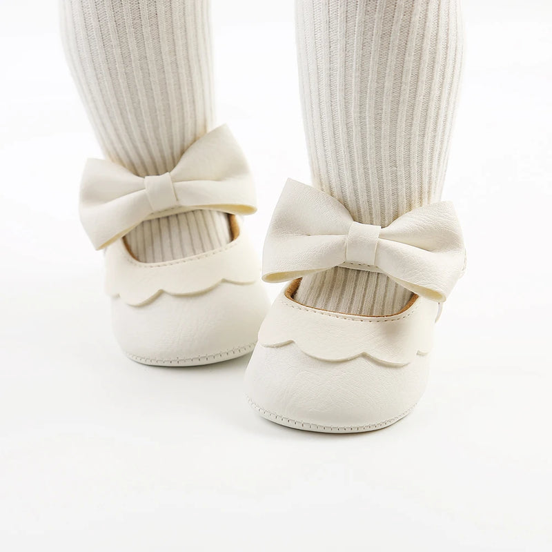 Baby Casual Shoes Infant Toddler Bowknot Non - slip Rubber - View 4 | SAMAG