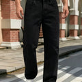 Men'S Casual Straight-Leg Jeans, Y2K Street Style Loose | SAMAG