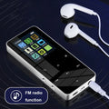 New 1.8 Inch Metal Touch MP3 MP4 Music Player Bluetooth-compatible 5.0 Fm Radio Video Play 8/32/64GB E-book Hifi Player Walkman