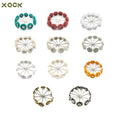 10PCS Jewelry Polishing Wheel Cloth Cotton Wool Brass Steel Wire Abrasive Brush For Rotary Tools 2.35 Shank