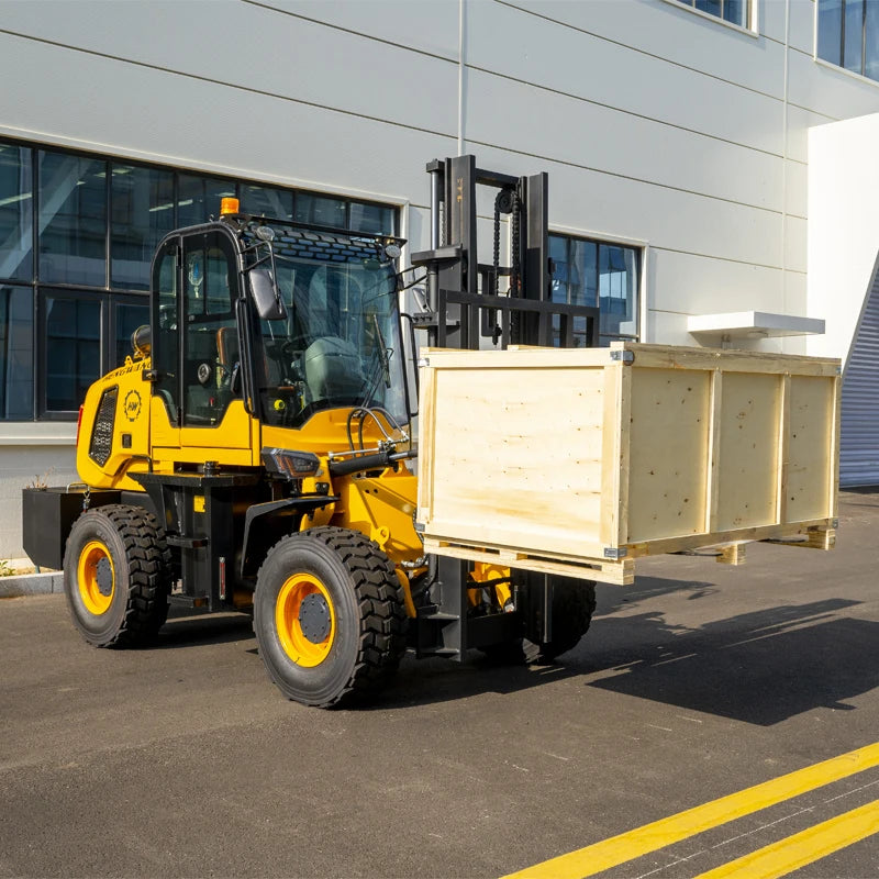 4x4 Off Road Forklifts 3 Ton Diesel Rough Terrain Forklift 4WD 3 Ton Four Wheel Drive Forklift Truck for Construction Farm