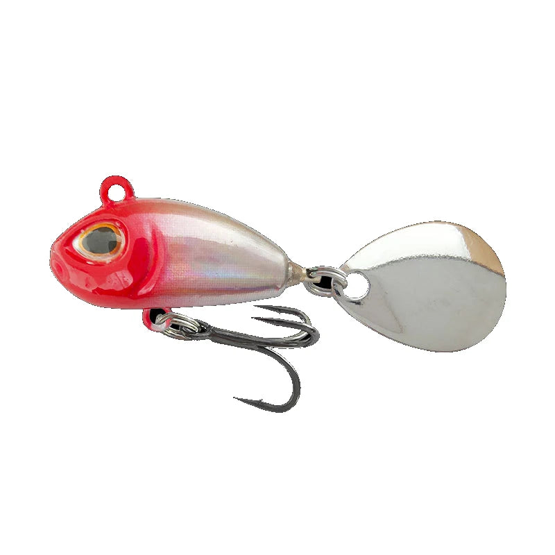 Mini VIB Fishing Lure With Rotating Spinning Metal Blade | SAMAG
