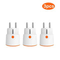 Tuya Smart Zigbee 3.0 Power Plug 16A EU Outlet 3680W Meter Remote Control Work With Zigbee2mqttt And Home Assistant Tuya Hub