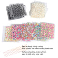10Pcs Nail Art Transfer Stickers 3D Design Manicure Tips Decals Decorations Sheet for DIY Nail Art
