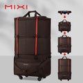 Mixi Expandable Large Capacity Foldable Travel Bag With Rolling Wheels Luggage Bag Duffel Bag M3015