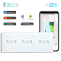 Bseed EU Standard Tuya Wifi Blind Switches Wireless Smart Roller Shutter Switch Smart Life Google Assistant Alexa Voice Control