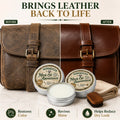 Leather Restore Cream 100ml Mink Oil Conditioner Waterproof Nourishing Balm for Smooth Leather Shoes Bags Furniture Polish