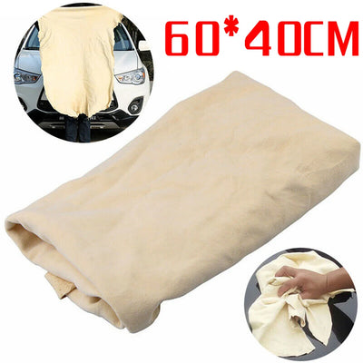 Car Towel Chamois Leather Cleaning Cloth Washing Water | SAMAG