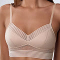 Sexy lace U-shaped backless lingerie for women without steel rings beautiful back bra ultra-thin invisible bra cross-border b