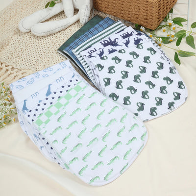 Burp Cloths Baby Boys - 12-Pack Super Absorbent Burping | SAMAG