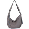 Trendy Women's Soft Cloth Shoulder Bag Solid Color Student Casual Style Big Handbags Crossbody Bags for Women Shoulder Hobos Bag