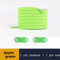 Elastic Shoe Laces Buckle Lock No Tie Shoelaces Sneakers Flat Woven Shoelace without Ties Kids Adult Rubber Bands for Shoes