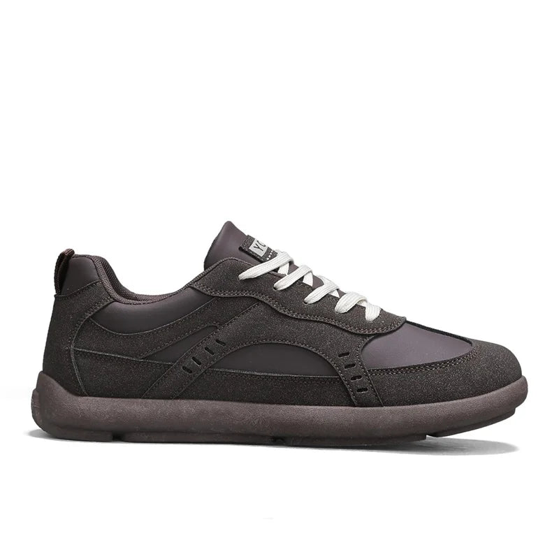 Men's Casual Sports Shoes with Low Heel Round Toe Soft Sole Multi-color Design Fashionable Large Size Walking Board Shoes