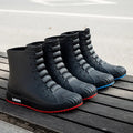 Fashionable Anti-Slip Short Rain Boots Men's Work Shoes Waterproof Kitchen Chef Rubber Shoes Men's Car Wash Fishing Work Water S