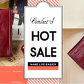 CONTACT'S Fashion Genuine Leather Women Wallet Bifold Card Holder Coin Purse Small Women's Purse Money Clip Men Pocket Wallets