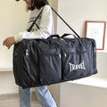 HOMEFISH Travel Bag Foldable Large Capacity Waterproof Business Sports Handbag Wear-Resistant Portable Multifunction Duffel Bags