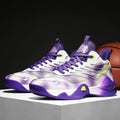 Men's Basketball Shoes Anti-slip Durable Comfortable Breathable Sports Sneakers for Students Practical Court Shoes