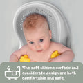 Soft Baby Bath Support for Newborns - Ergonomic, Easy to Clean & Comfortable Anti-Slip Infant Bath Seat with Quick Drying Design