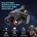 Mini Head Mounted Monocular Night Vision, 400m Range - View 6 | SAMAG
