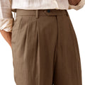 Men's Linen Blend Dress Pants Business Casual Trousers - View 24 | SAMAG