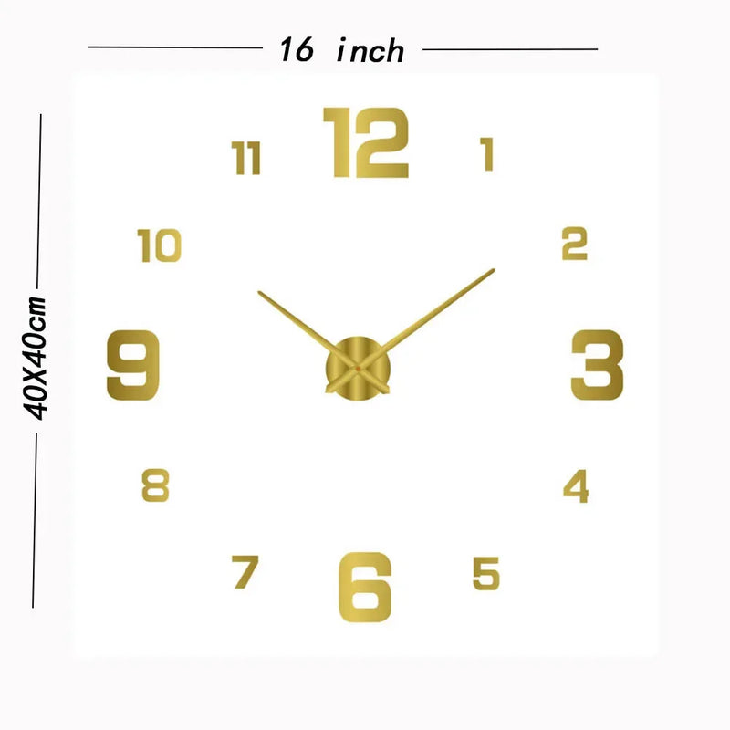Luminous wall clock Wall clock mute quartz clock new simple wall clock wall watch clock wall hanging Nordic home time