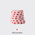 1 Pair Flat Shoelaces Heart Pattern Printing Shoe Laces Tightly Woven Do Not Fade Shoe Lace For Sneakers Shoe Rope Unisex