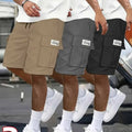 3pcs Set - Men's Shorts, Casual Loose Perfect Choice, Large Pocket Workwear Summer Five Quarter Pants Ins - View 10 | SAMAG