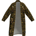 2026 Spring and Autumn New Men's Pajamas 3D Digital Printed Golden Noble Pattern Lion Head Non-fading Home Bathrobe Long Long Sl