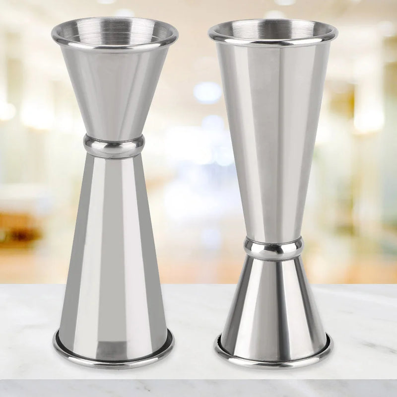 1oz/2oz Double Side Measuring Cup Mojito Measure Mug Stainless Steel Japanese Design Jigger Cocktail Bar Jigger Bar Accessories